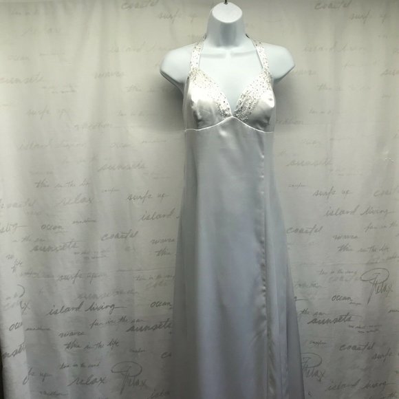 Dusk Collection By Sheila Yen Size 10 Formal White - Picture 2 of 8